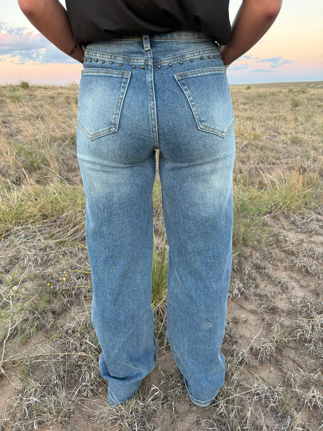 Sterling Kreek Studded Denim Jeans