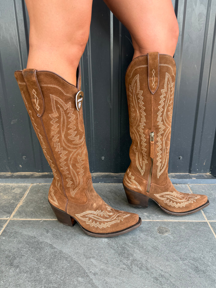 Women's Ariat Oiled Tan Casanova XToe Boots