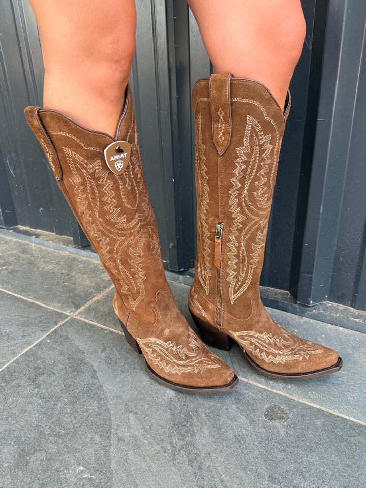Women's Ariat Oiled Tan Casanova XToe Boots