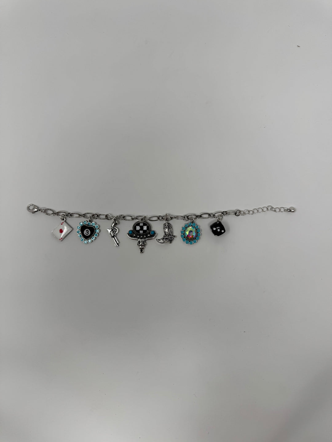 Western Stone Multi Charm Bracelet