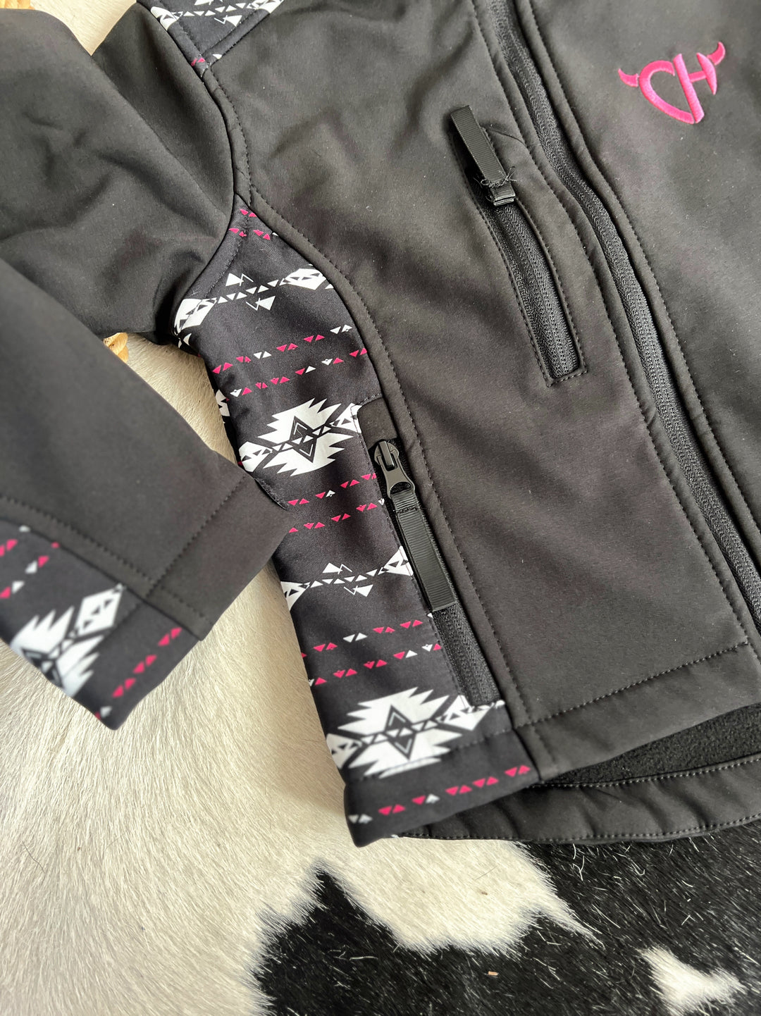 Kid's Tonal Accent Poly Shell Jacket | gussieduponline