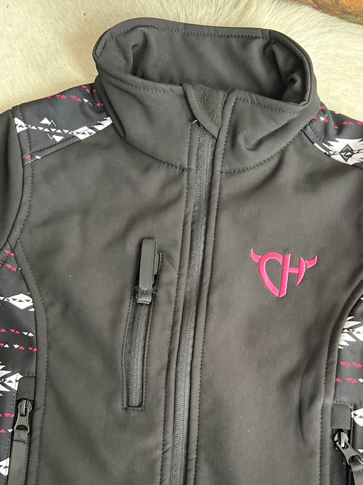 Kid's Tonal Accent Poly Shell Jacket | gussieduponline