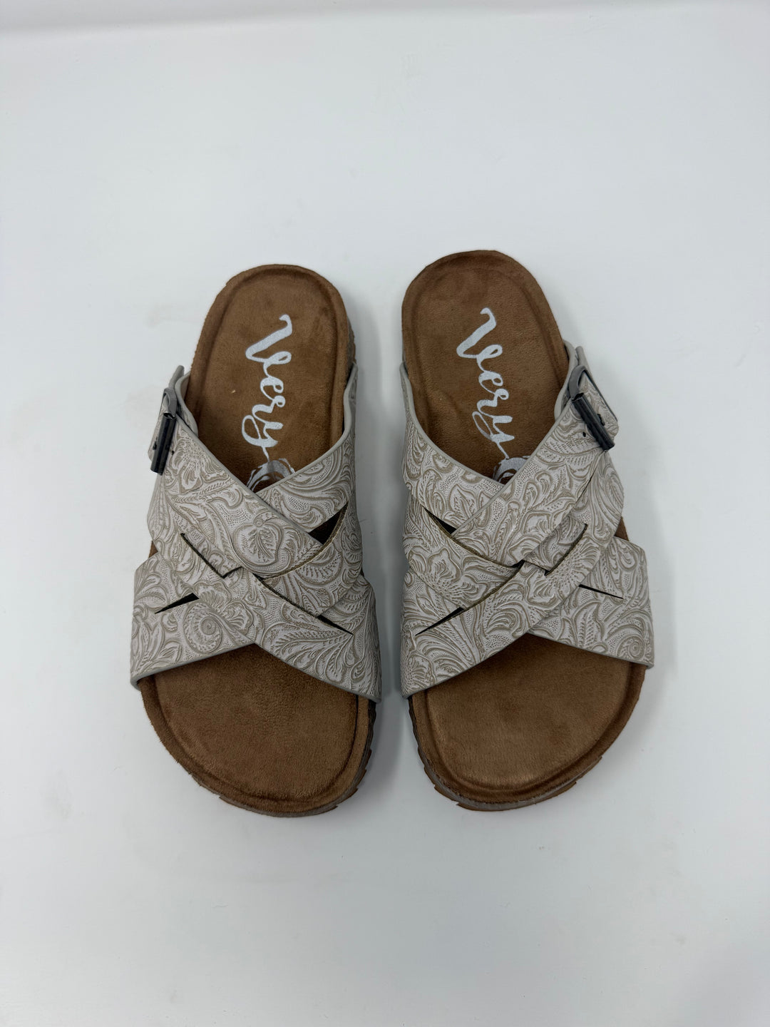 Very G Jada Light Grey Sandals