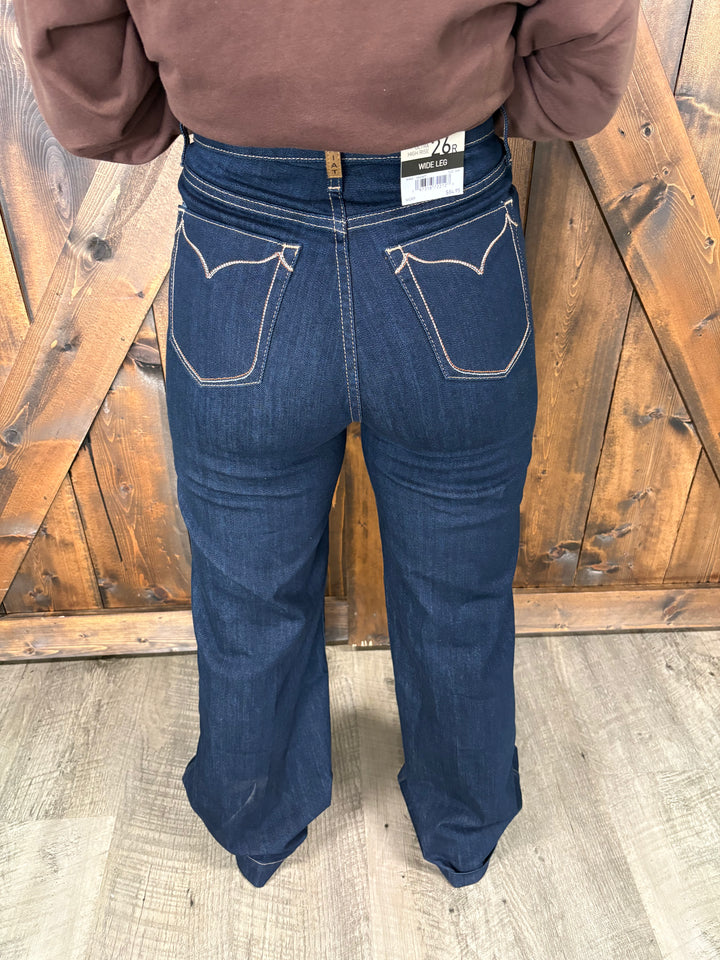 Ariat Women's Ultra High Rise Veronica Wide Leg Jeans