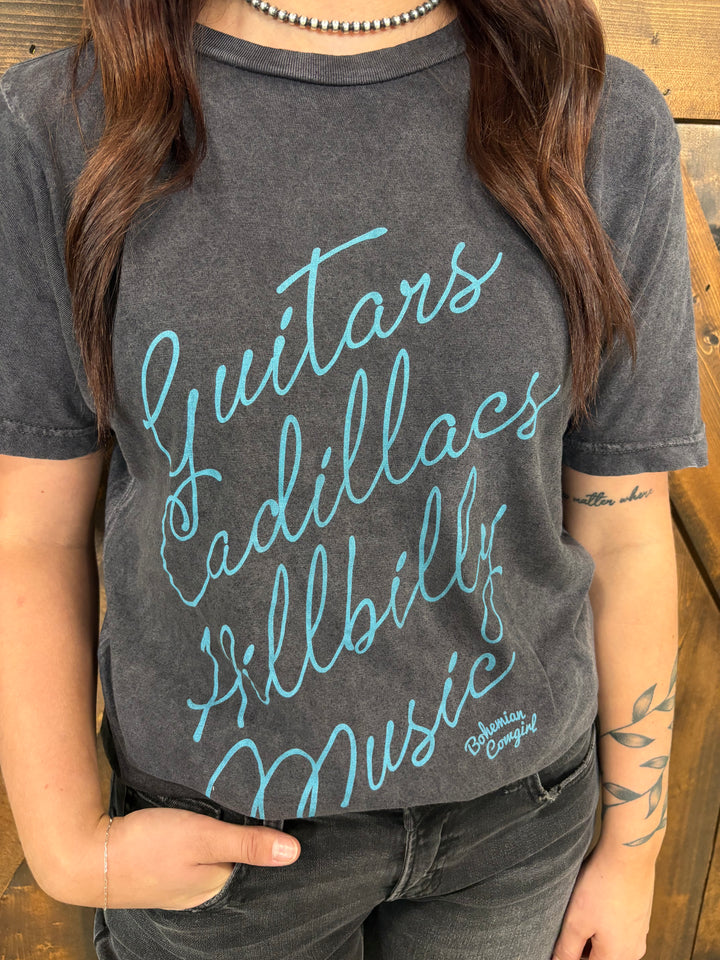 Guitars & Cadillacs Graphic Tee