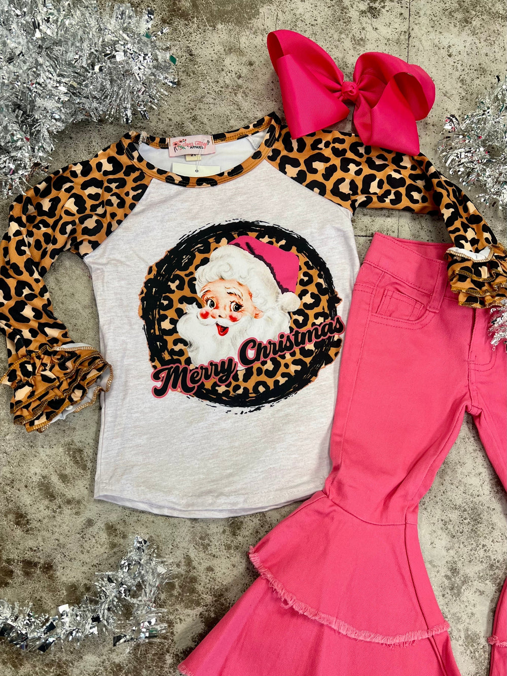 KIDS Wild Santa Top* | gussieduponline