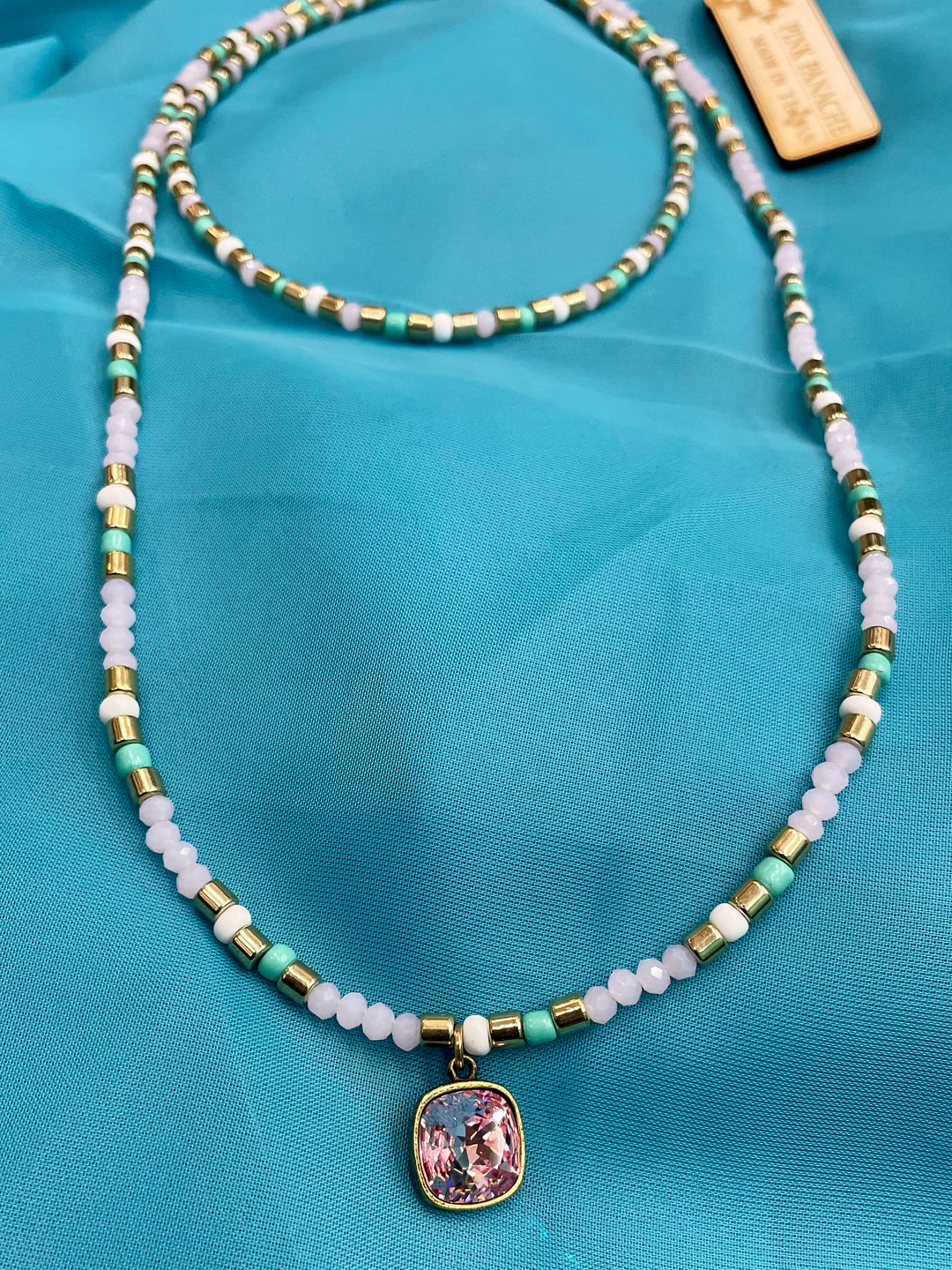 Panache Pink Princess Necklace | gussieduponline