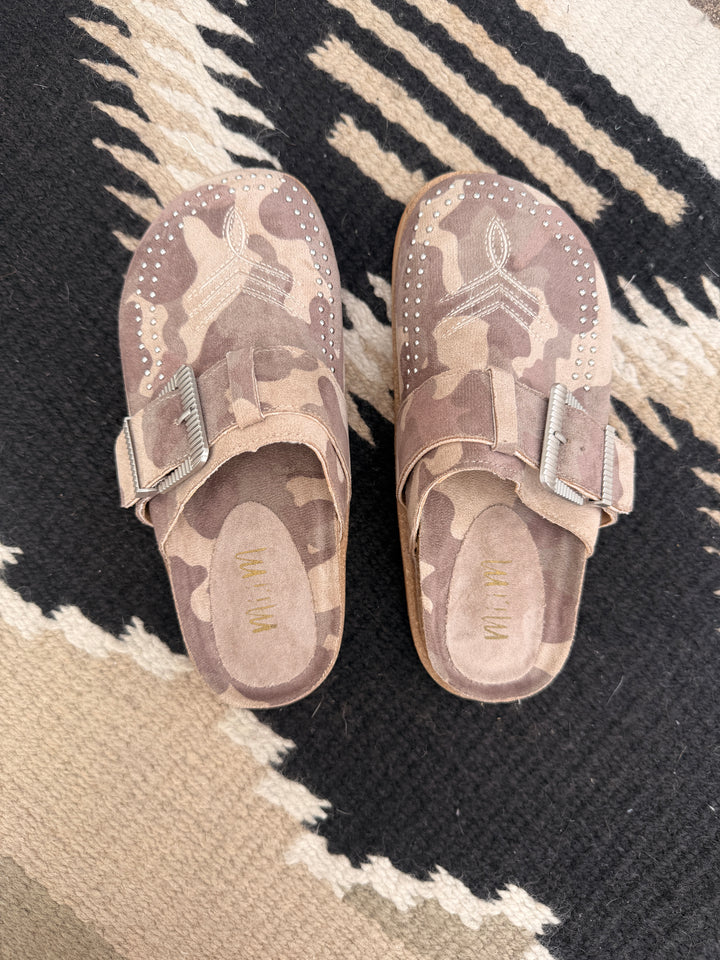 Josephine Camo Clogs