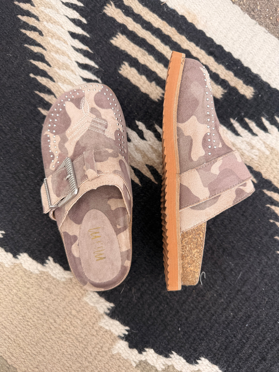 Josephine Camo Clogs