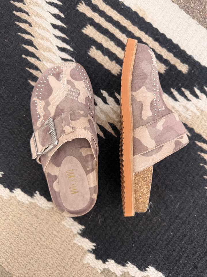 Josephine Camo Clogs