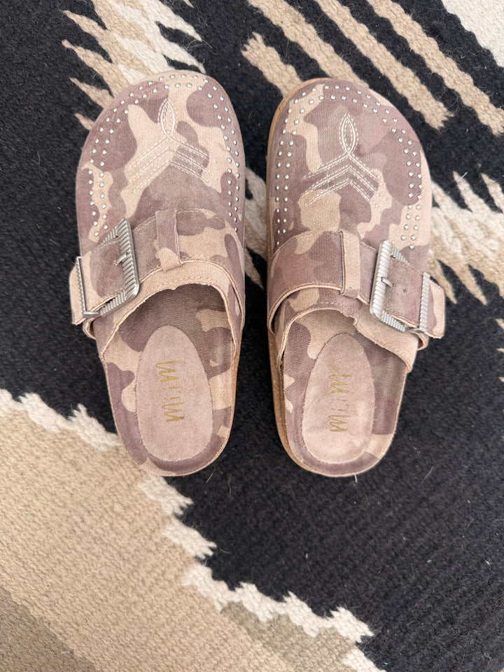 Josephine Camo Clogs