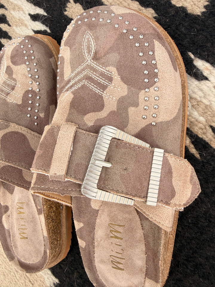 Josephine Camo Clogs