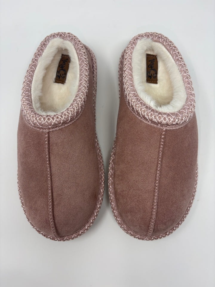 Very G Georgina Blush Pink Slippers