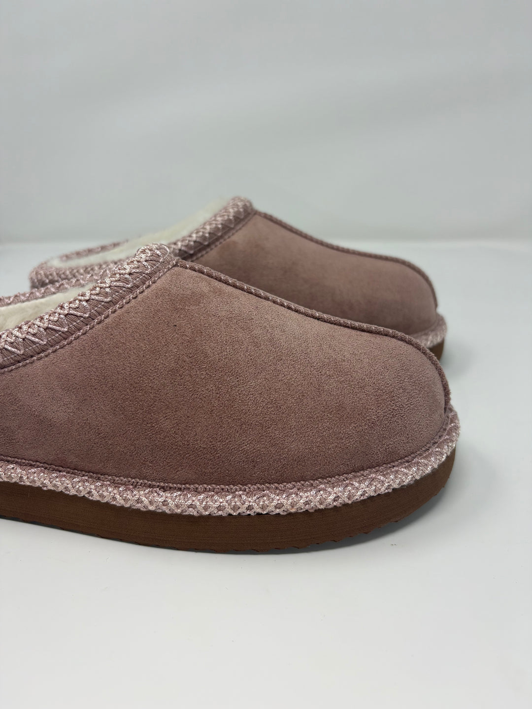 Very G Georgina Blush Pink Slippers