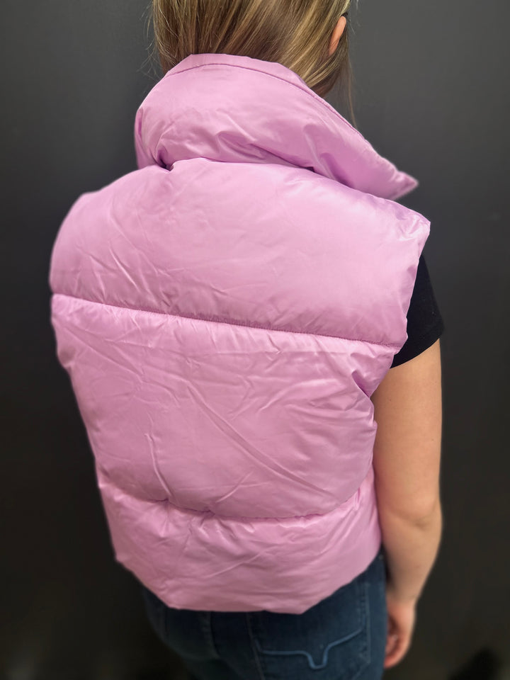 Puffer Cropped Vest*