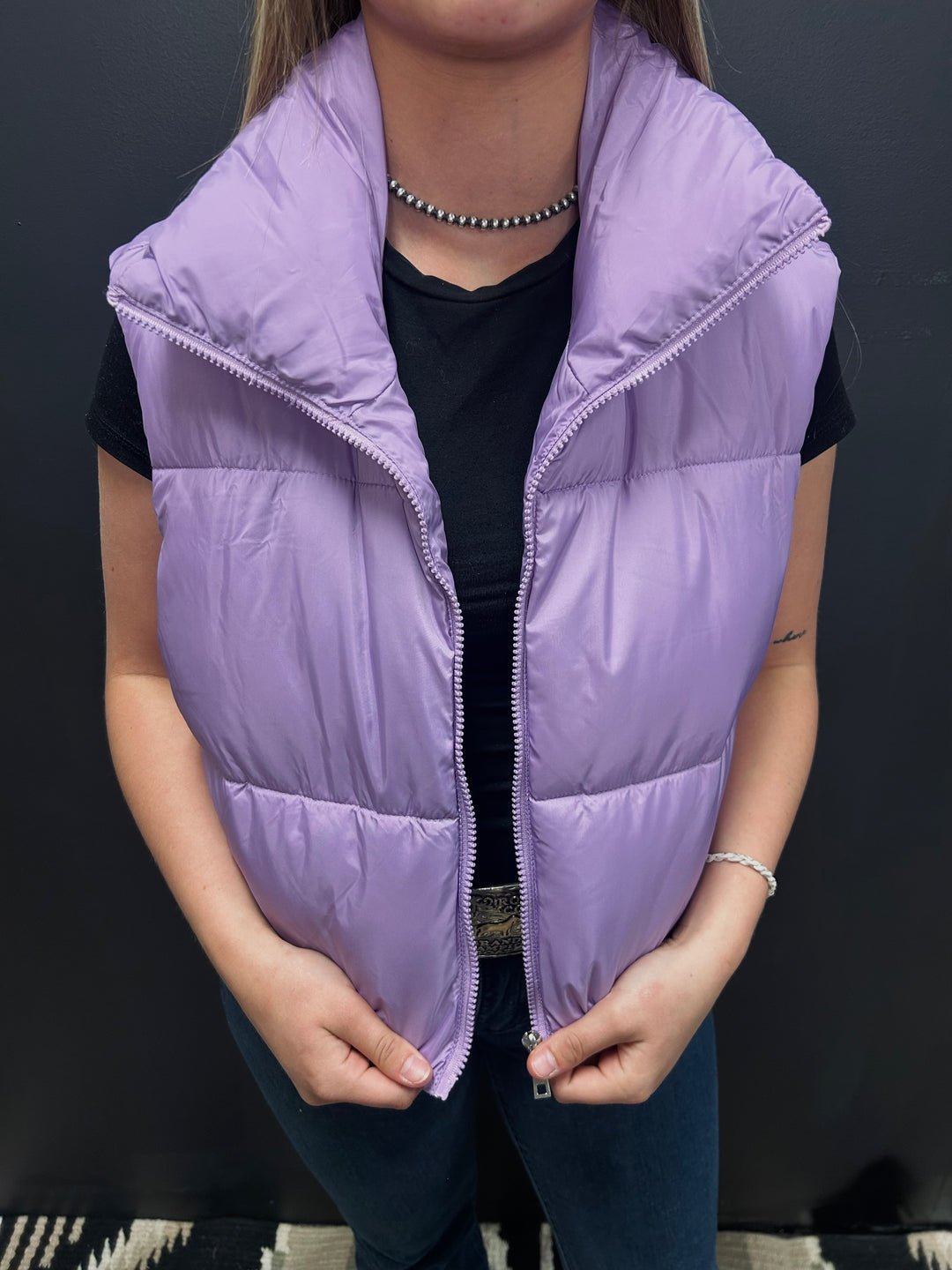 Puffer Cropped Vest*