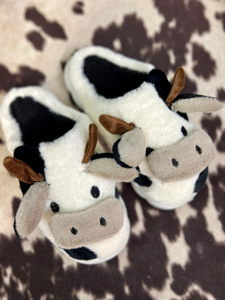 Mooving Around the House Slippers | gussieduponline