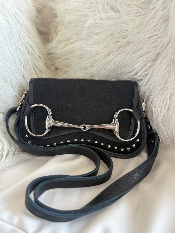 American Darling Black Horse Bit Bag