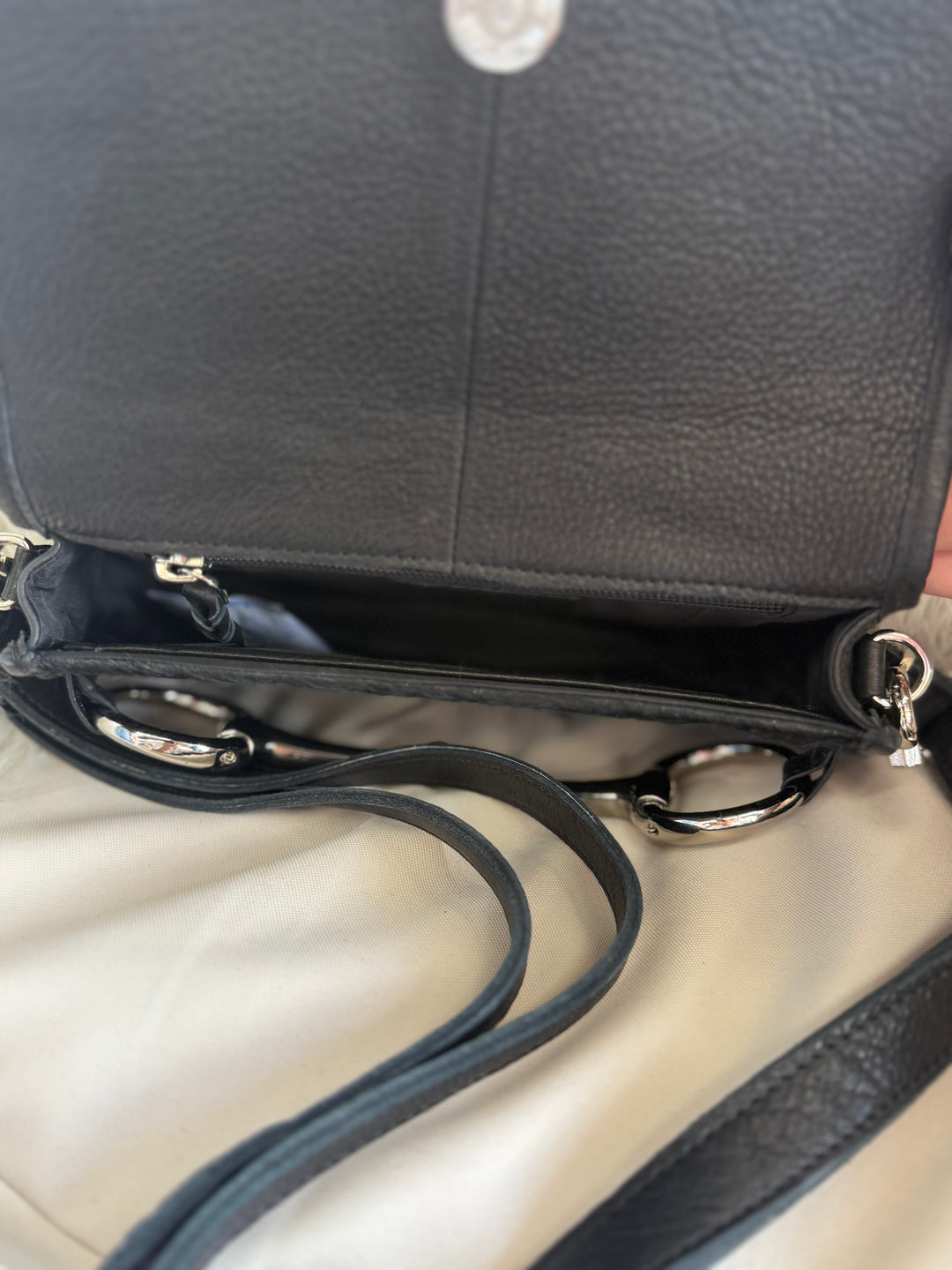 American Darling Black Horse Bit Bag