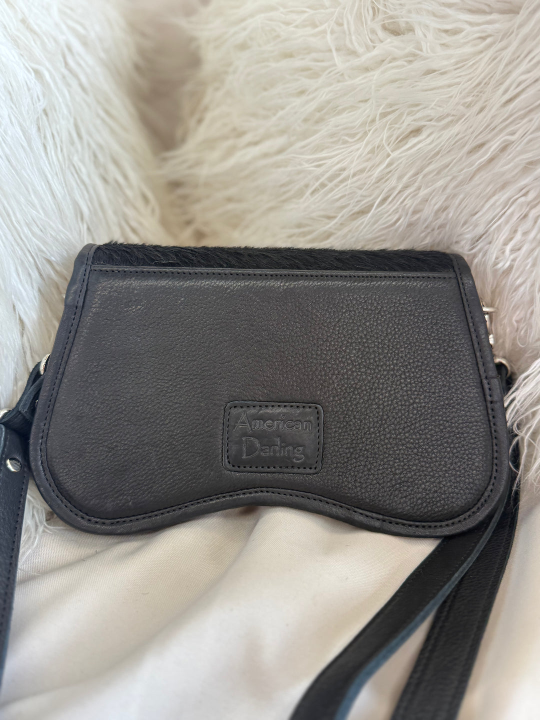 American Darling Black Horse Bit Bag