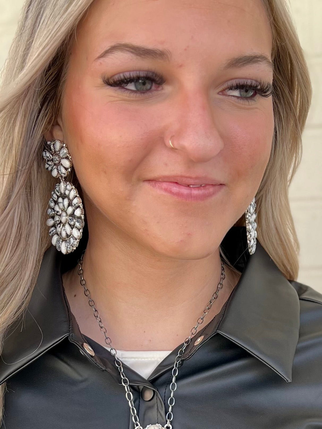 Bilaganna Navajo Sterling Silver Earrings | gussieduponline