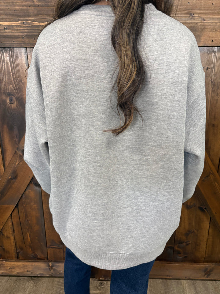 Ariat Women's Heather Grey Scorpion Sweatshirt*