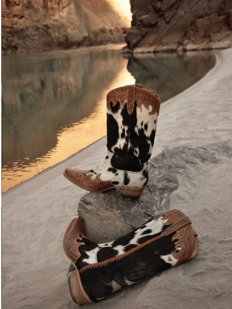 Myra Adelaide Hair On High Top Boots | gussieduponline