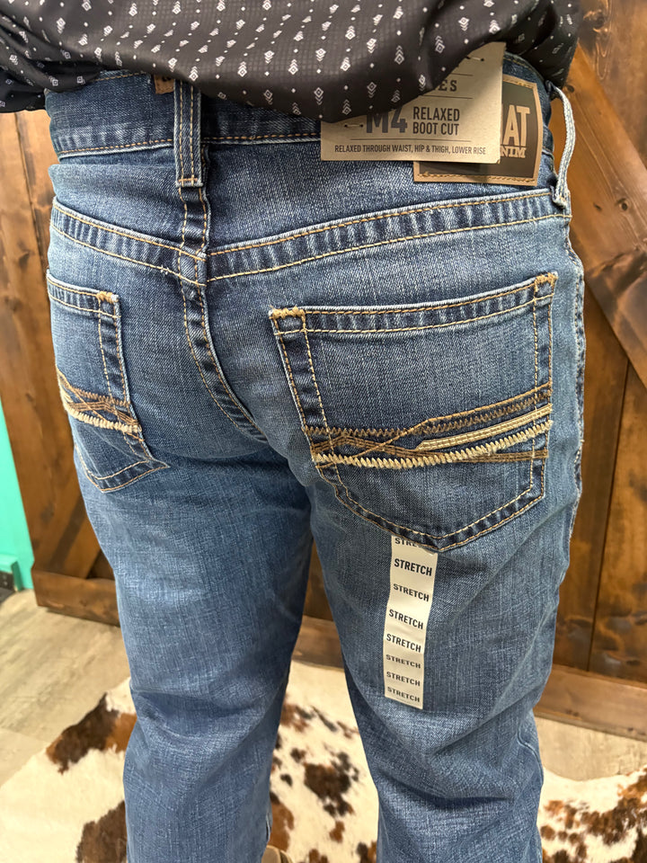 MENS Ariat M4 Relaxed Thornton Boot Cut Jeans