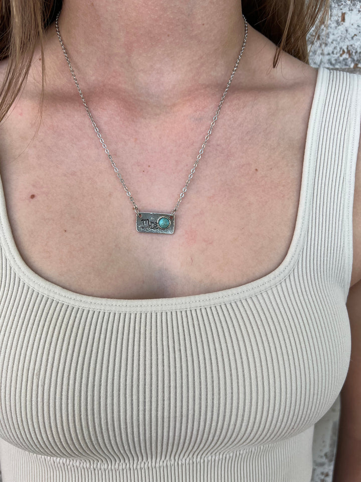 Mrs. Turquoise Necklace | gussieduponline