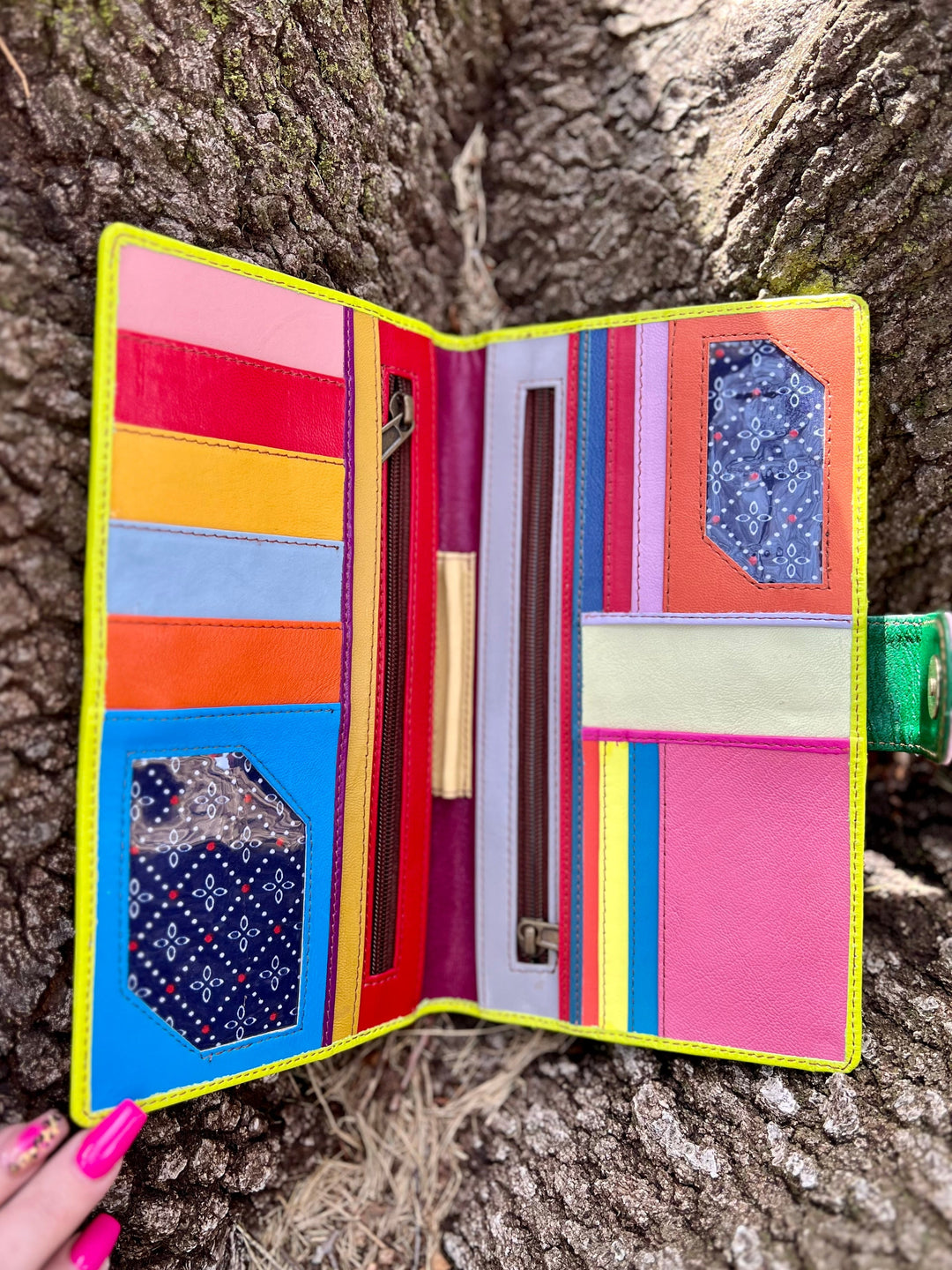 Nash Leather Wallet Multi Colors- 3 Color Choices | gussieduponline