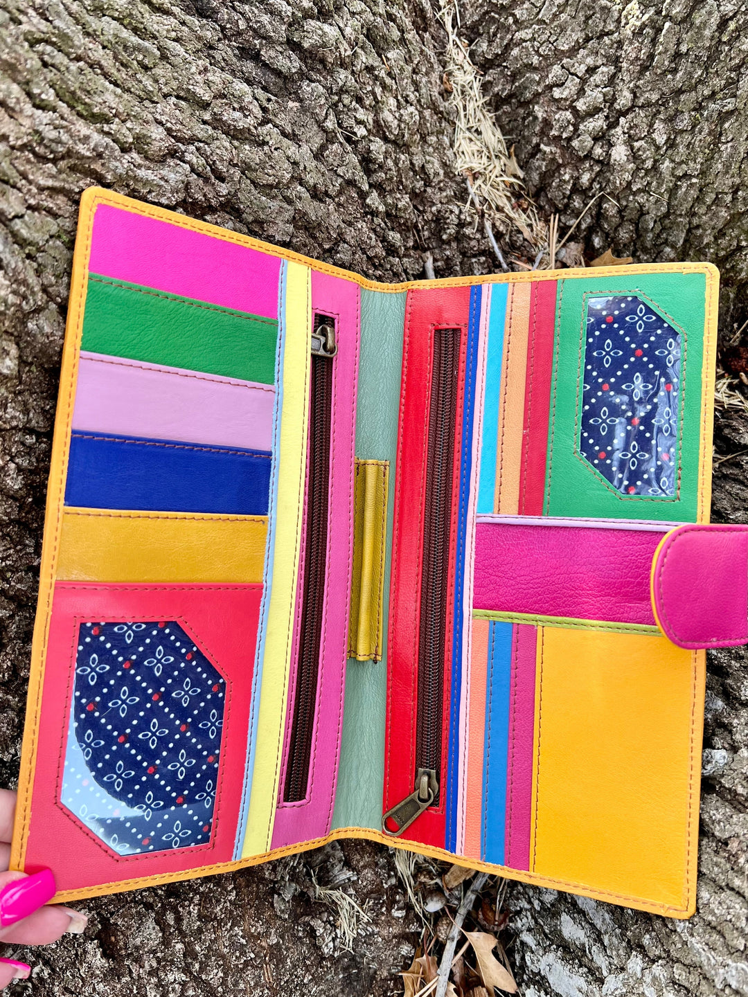 Nash Leather Wallet Multi Colors- 3 Color Choices | gussieduponline