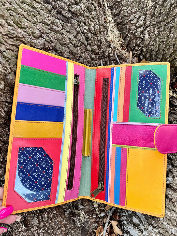 Nash Leather Wallet Multi Colors- 3 Color Choices | gussieduponline