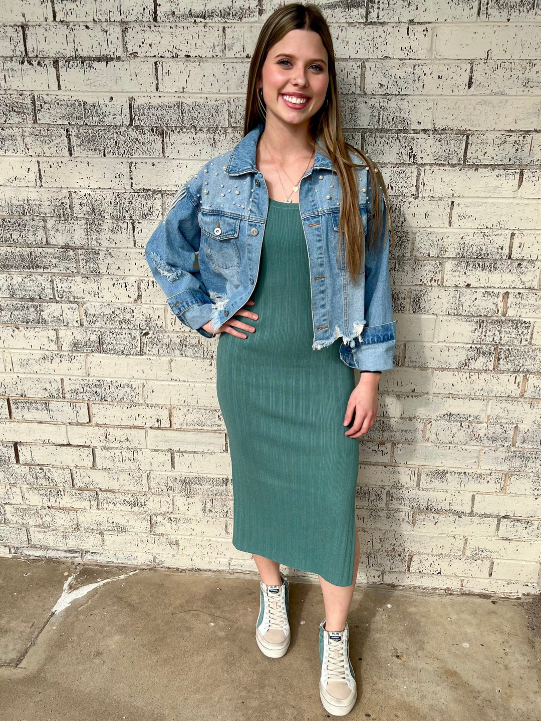 She's A Brick House Dress - 2 Colors | gussieduponline