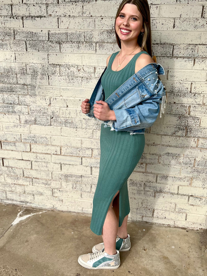 She's A Brick House Dress - 2 Colors | gussieduponline