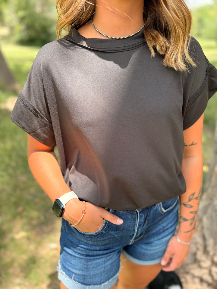 Sterling Kreek Black Staple Top