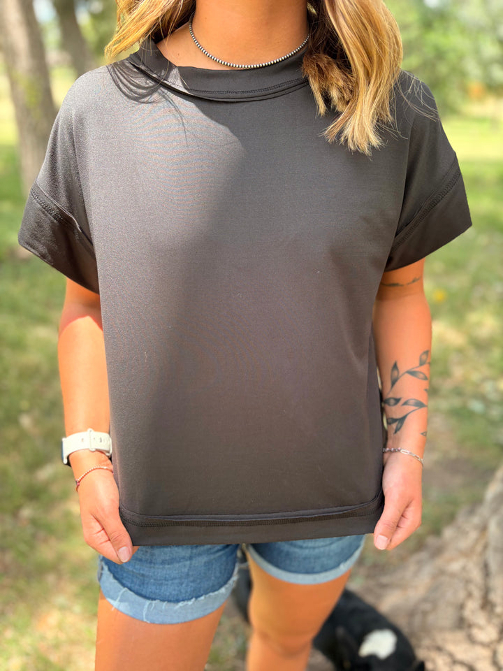 Sterling Kreek Black Staple Top