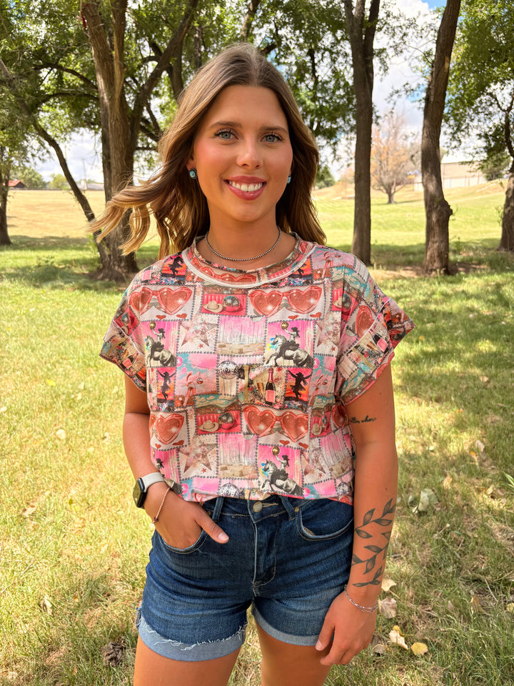 Glitter & Grit Top