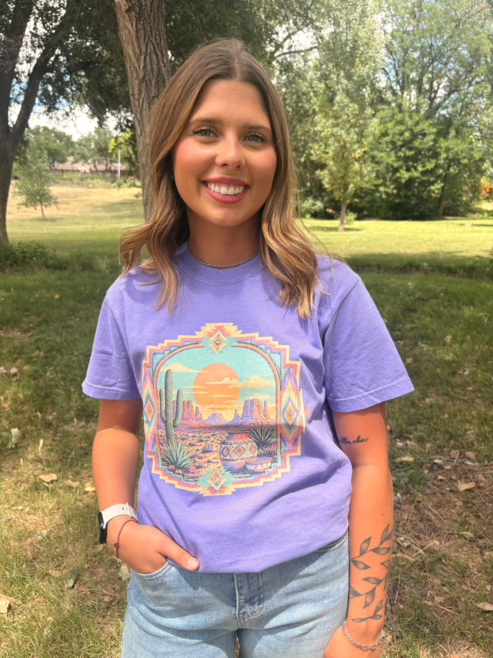Sterling Kreek Pastel Desert Tee
