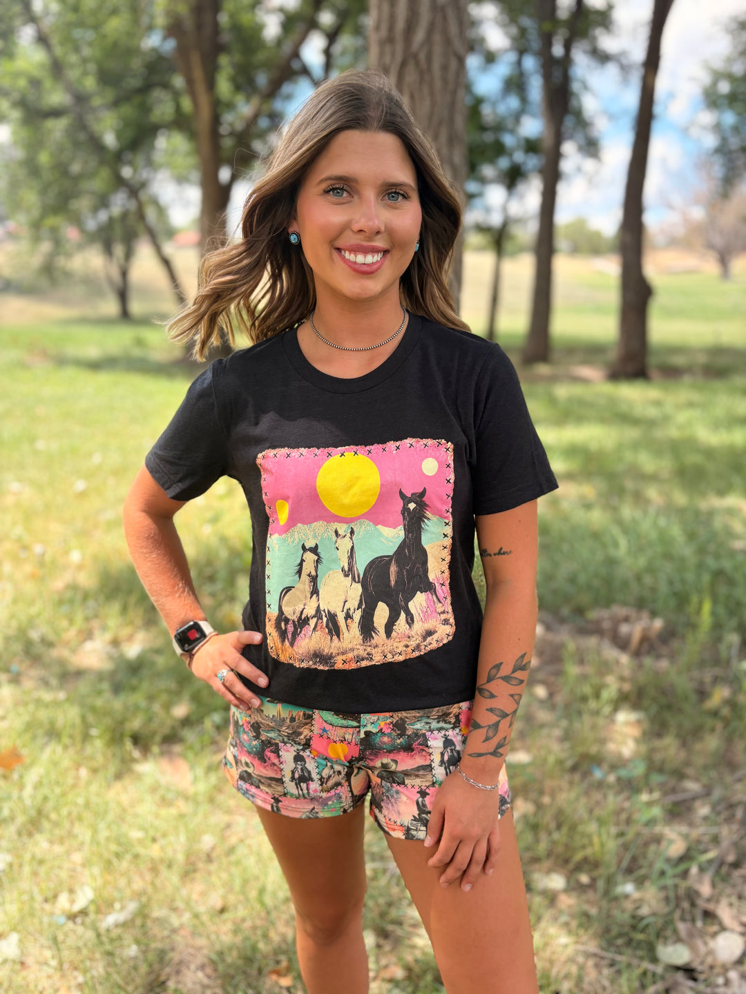 Sterling Kreek Cosmic Cowgirl Shorts