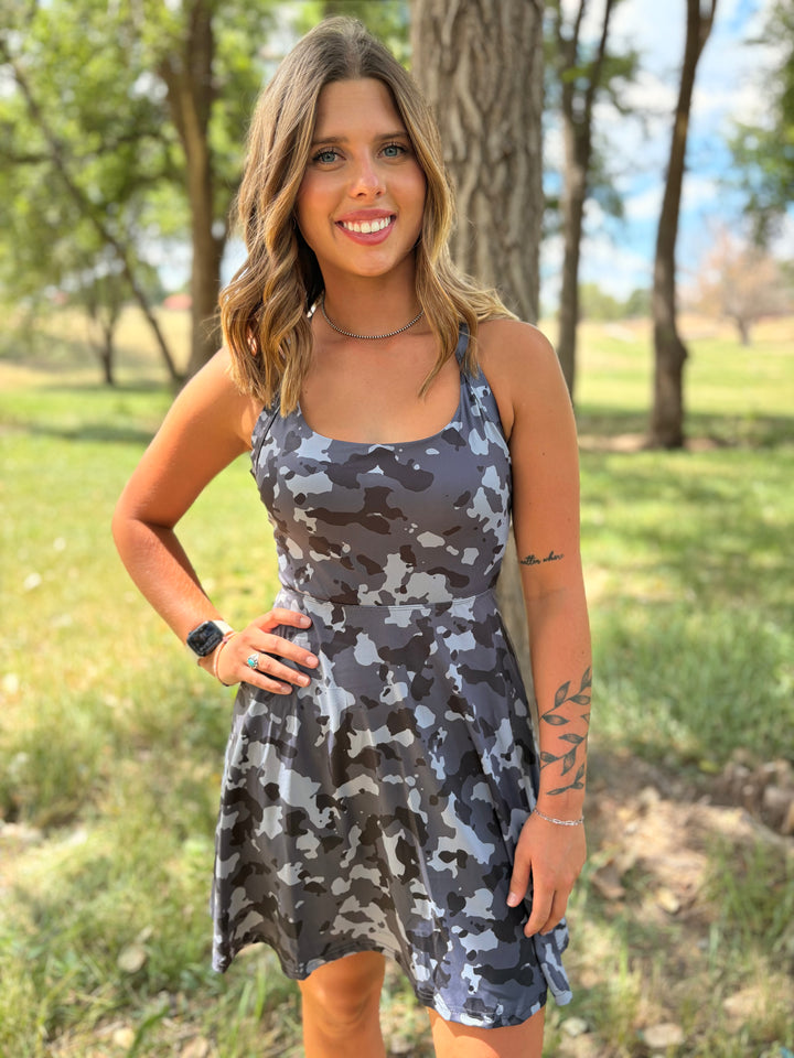 Sterling Kreek In Plain Sight Tennis/Swim Dress