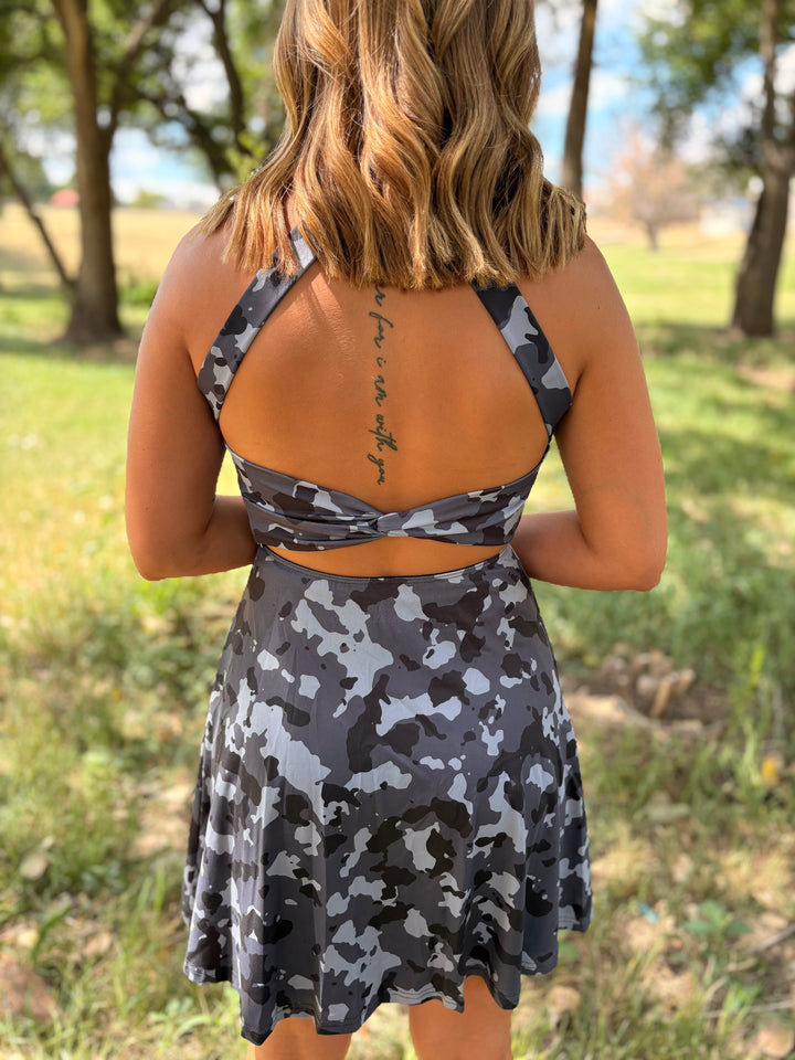 Sterling Kreek In Plain Sight Tennis/Swim Dress