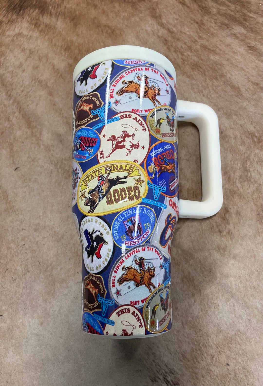L&B Western Design 30oz. Flip Straw Tumbler- 5 Designs
