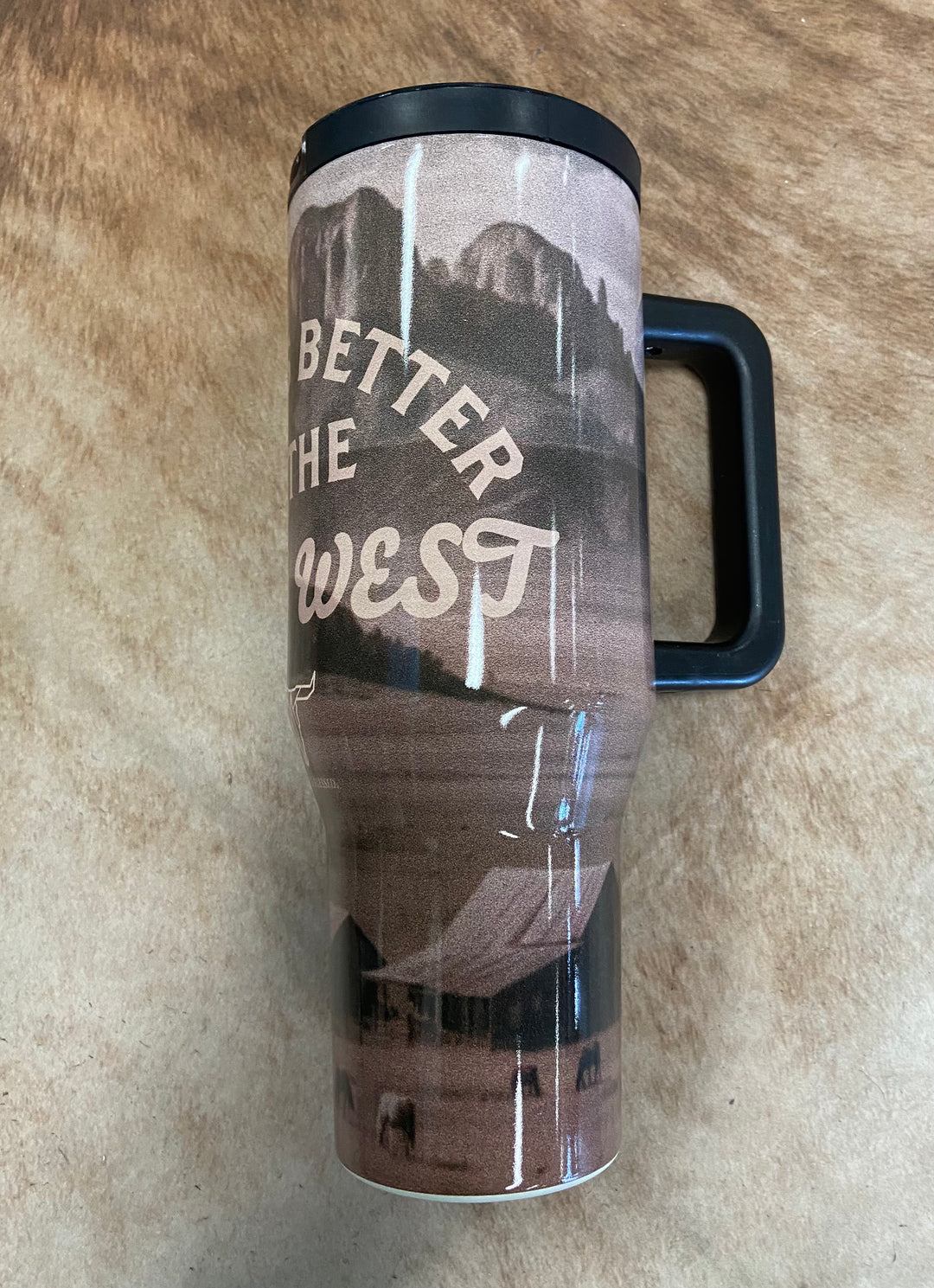 L&B Western Design 40oz Flip Straw Tumbler- 10 Designs