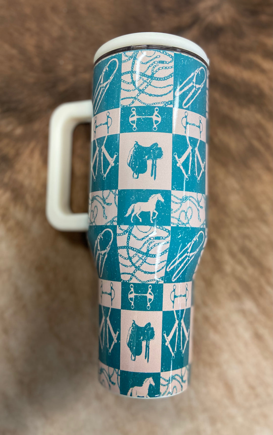 L&B Western Design 40oz Flip Straw Tumbler- 10 Designs