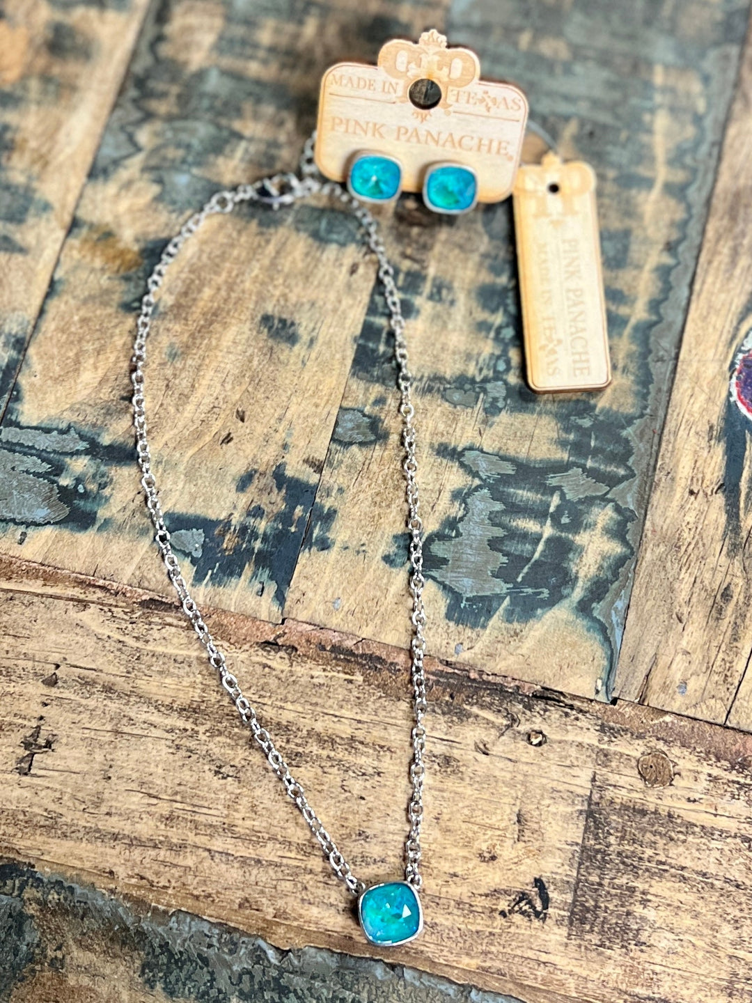 Panache Blue Lagoon Necklace | gussieduponline