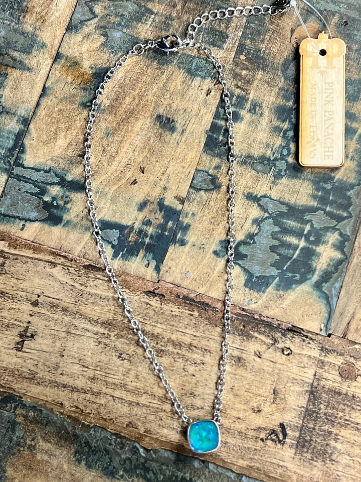 Panache Blue Lagoon Necklace | gussieduponline