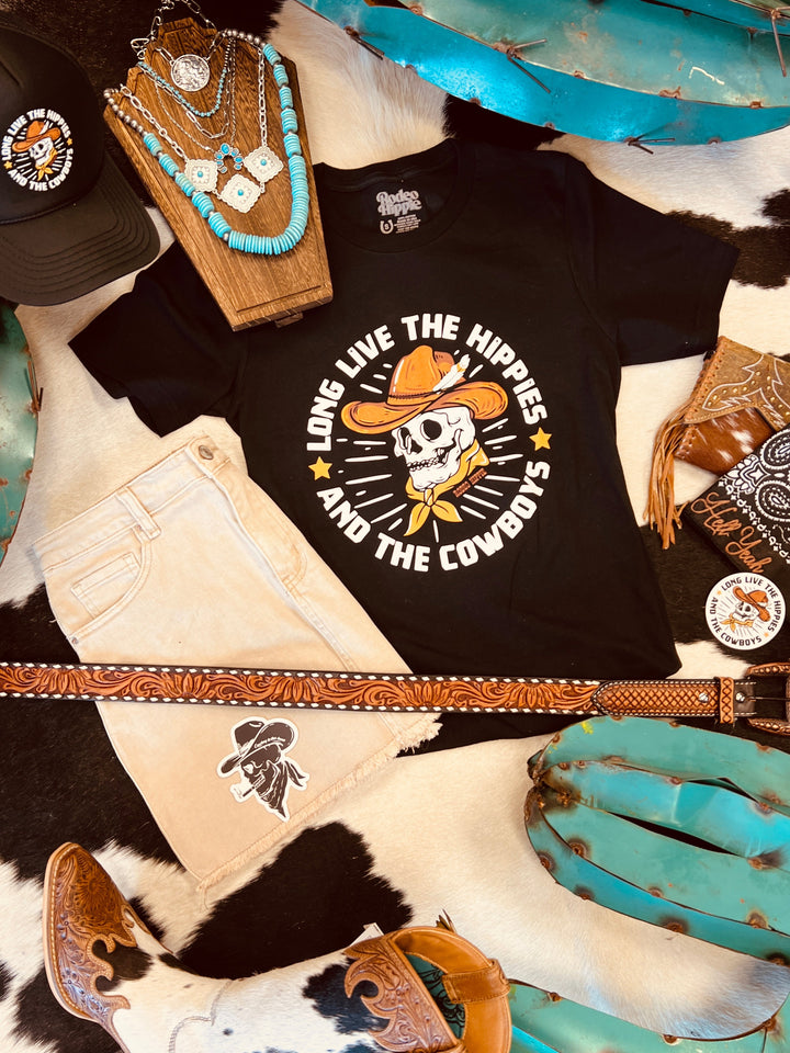 Hippies & Cowboys Snap Back Cap | gussieduponline