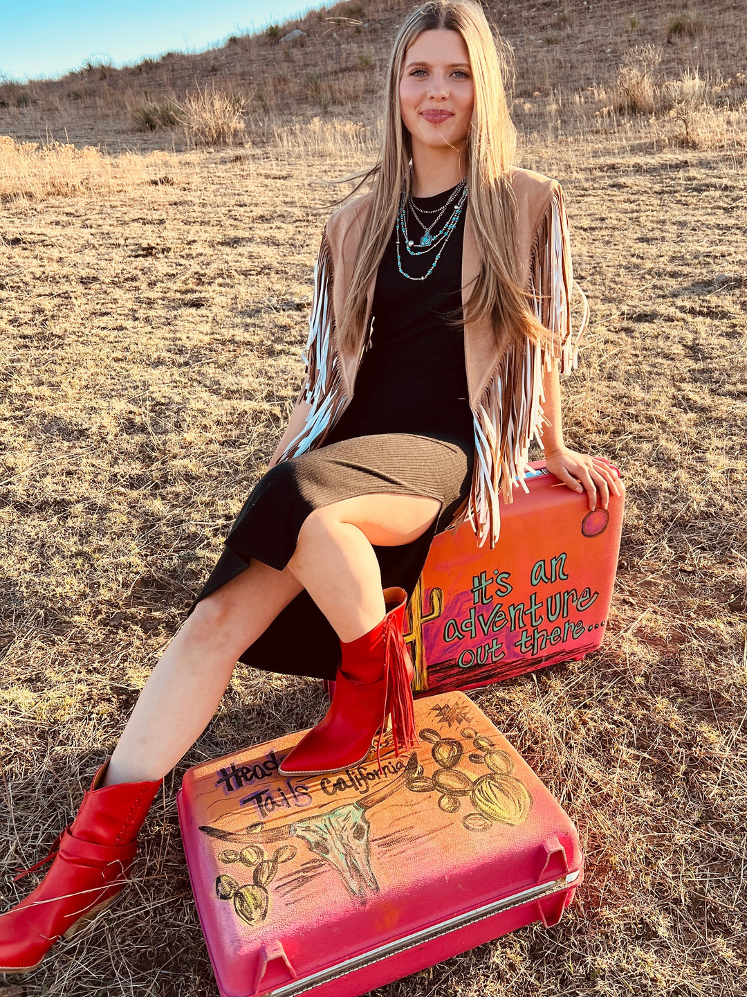 Don't Let The Door Hit Ya Dress | gussieduponline