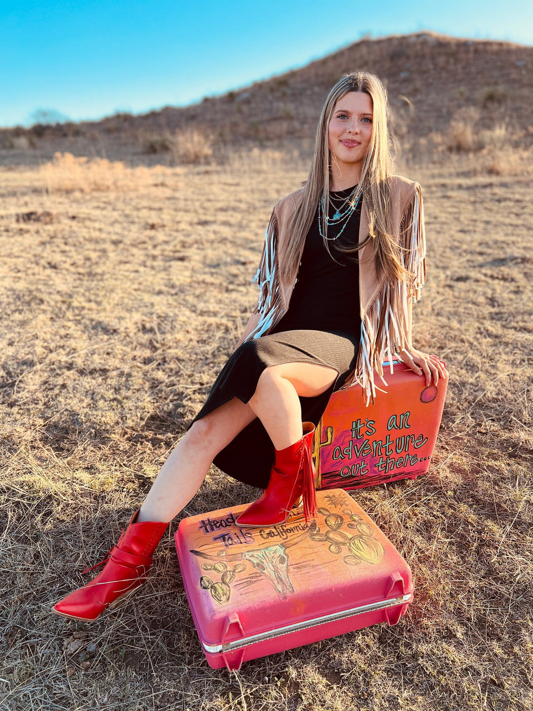 Don't Let The Door Hit Ya Dress | gussieduponline