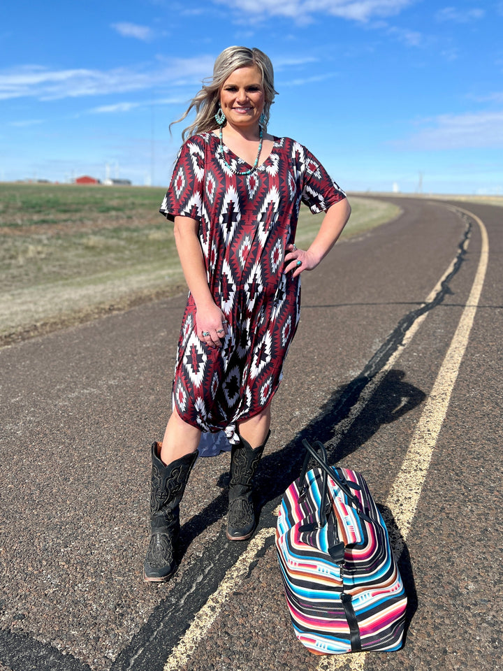 PLUS  Western Rebel Maxi Dress | gussieduponline